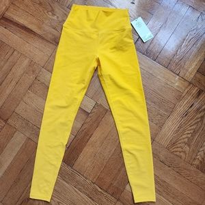 Brand new yellow Sage collective leggins